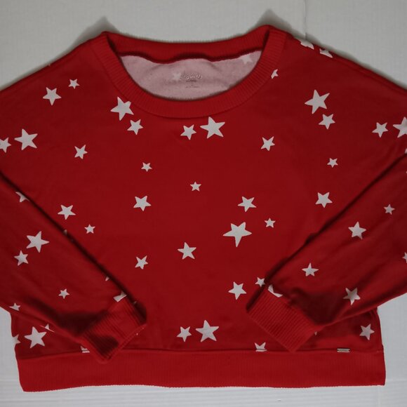 GILLY HICKS BY HOLLISTER STARS CROPPED SWEATSHIRT - Picture 6 of 15